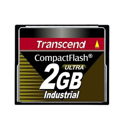 Transcend TS2GCF100I 2GB Ultra Speed Industrial CompactFlash memory card