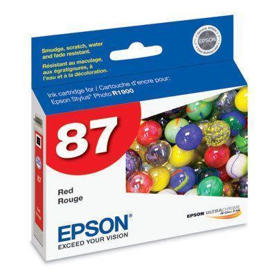 Epson T087720 87 Red original ink cartridge for Stylus Photo R1900