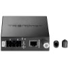 10/100Base-TX to 100Base-FX Multi-Mode Fiber Converter with ST-Type Connector