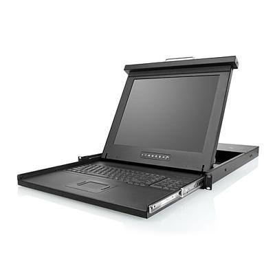 17 LCD Rack Console with 16-Port KVM Switch - KVM console - TFT - 17