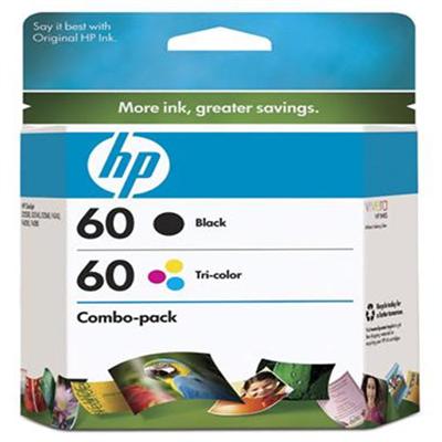 60 Combo-pack Black/Tri-color Ink Cartridges