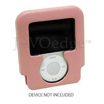 Hard Form Fitted Leather Case for Apple iPod Nano 3rd Gen - 4GB/ 8GB - Pink
