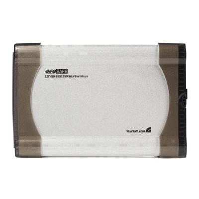 InfoSafe 5.25 eSATA/USB 2.0 SATA Optical Drive Enclosure