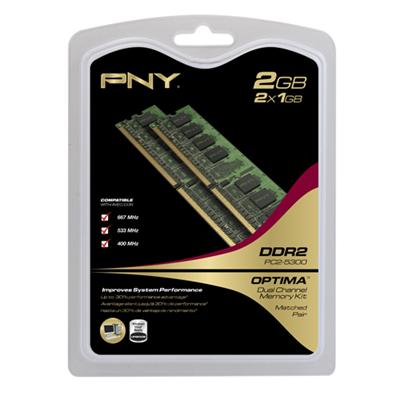 2GB (1GB x 2) Kit DDR2 667 MHZ Desktop Memory