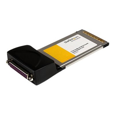 1 Port CardBus PCMCIA Parallel Laptop Adapter Card - Parallel adapter - CardBus - parallel