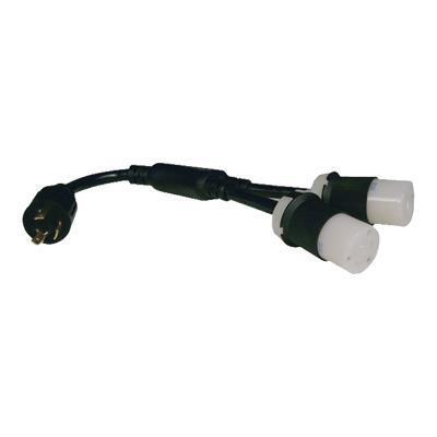 Heavy-Duty power splitter - 1 ft