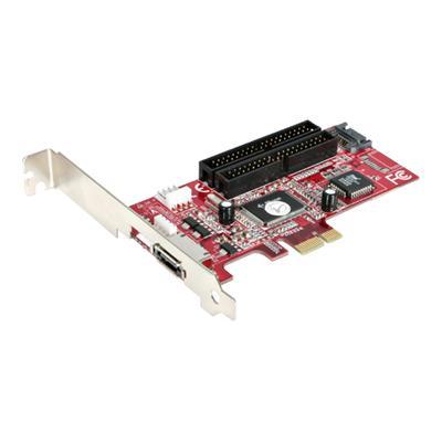 2S2I PCI Express SATA IDE Combo Controller Adapter Card - storage controller (RAID) - ATA-133 / SATA-300 / eSATA-300 - PCI Express x1