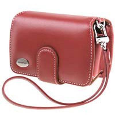 Premium Slim Leather Case Red