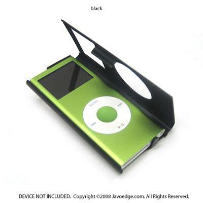 Aluminum Metal Case for Apple iPod nano 2nd Gen - 2GB/ 4GB/ 8GB - Jet Black