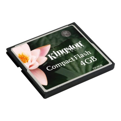 Kingston Digital CF 4GB Flash memory card 4 GB CompactFlash
