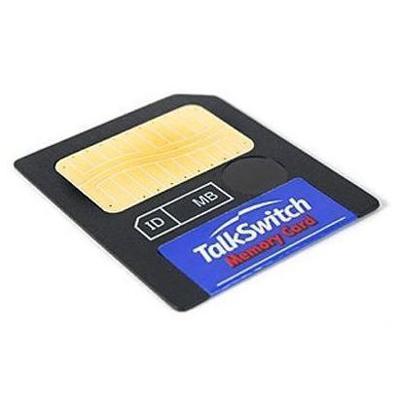 Adds 4.5 hours of memory to your TalkSwitch system for more voicemail and auto-attendant capacity.