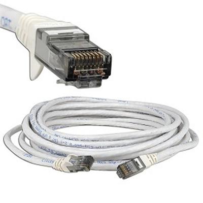 Belkin A3L980 04 WHT S High Performance Patch cable RJ 45 M to RJ 45 M 4 ft UTP CAT 6 molded snagless white for Omniview SMB 1x16 SMB 1x8