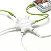 RockStar 5-Port Multi-Headphone Splitter