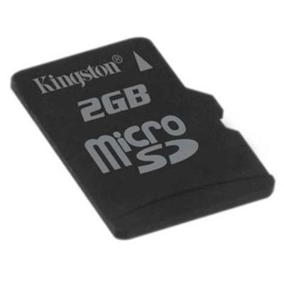 2GB microSD Flash Memory Card - SD Adapter Not Included