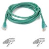CAT 5 SNAGLESS PATCH CABLE 5' GREEN