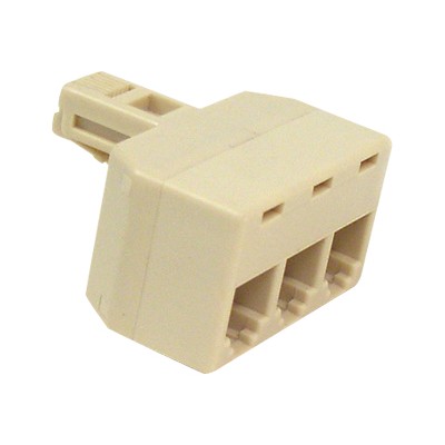 phone splitter - ivory