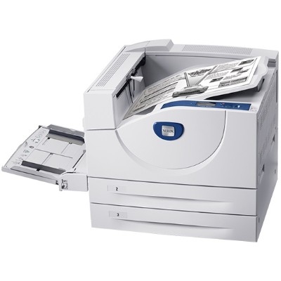Xerox 5550 DT Phaser 5550DT Printer monochrome Duplex laser A3 Ledger 1200 dpi up to 50 ppm capacity 2100 sheets parallel USB Gigabit LAN
