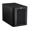 Cabinet Design - 10 Wallmount Server Cabinet With Vertical Sideways-Mounting RackMount Design