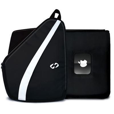 13 MacBook / MacBook Air Super Protection Sling - Black / White / Black