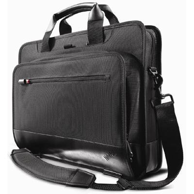 Lenovo ThinkPad Business Topload Case - Notebook carrying case - 15.6&quot; - black - for IdeaPad V570  ThinkPad Edge E12X  E32X  E42X  E52X  ThinkPad T420  X1  X12X  X130