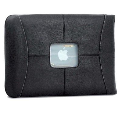 13 MacBook Pro Premium Leather Sleeve - Black
