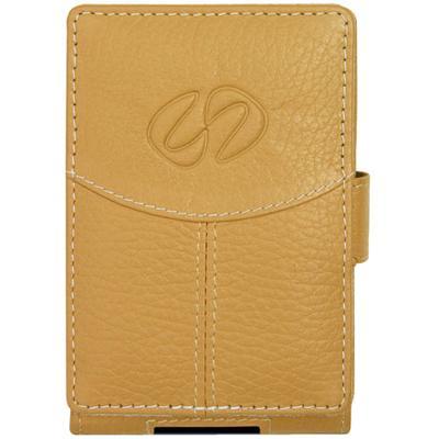 Premium Leather Large Format iPod Case - Tan