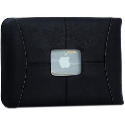 17 MacBook Pro Premium Leather Sleeve - Black