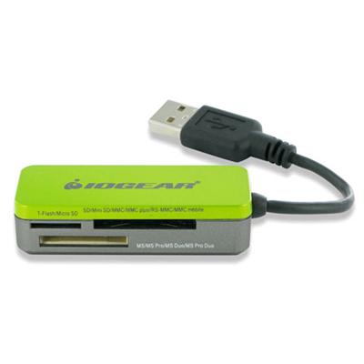 12-in-1 Pocket Card Reader/Writer GFR209 - card reader - Hi-Speed USB