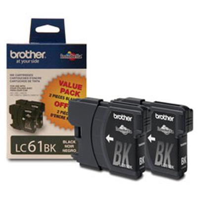 Brother LC612PKS LC612PKS 2 pack black original ink cartridge for DCP 255 295 395 J125 MFC 5895 795 J220 J265 J270 J410 J415 J615 J630