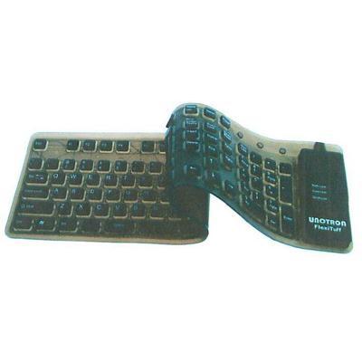 FlexiTuff Silent Washable Roll-up Keyboard - Black