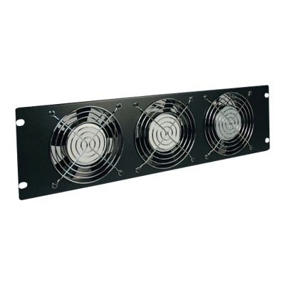 TrippLite SRFAN3U Rack Enclosure Cabinet Fan Panel Airflow Management 210 CFM 120V 3URM TrippLite SRFAN3U Rack Enclosure Cabinet Fan Panel Airflow Management 210 CFM 120V 3URM