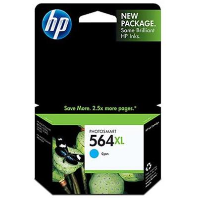 HP Inc. CB323WN 140 564XL 6 ml High Yield cyan original ink cartridge for Deskjet 35XX Photosmart 55XX 55XX B111 6520 65XX B211 75XX 75XX C311