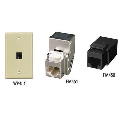 Black Box FM450 Network coupler - RJ-45 (F) to RJ-45 (F) - UTP Black Box FM450 Network coupler - RJ-45 (F) to RJ-45 (F) - UTP