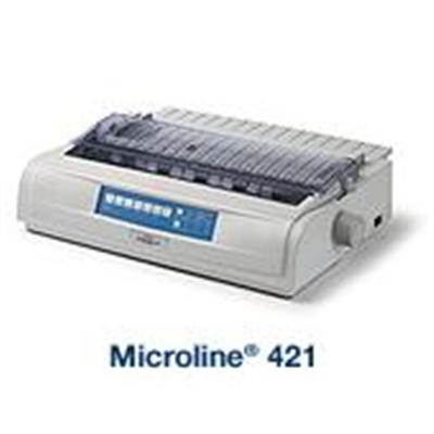 Oki 62418801 Microline 421 Printer monochrome dot matrix Roll 16 in 240 x 216 dpi 9 pin up to 570 char sec parallel USB