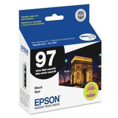 Epson T097120 97 Extra High Capacity black original ink cartridge for Stylus NX510 NX515 WorkForce 40 600 610 615