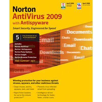 Norton AntiVirus 2009 - 5 user