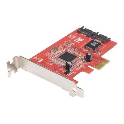 2 Port PCI Express Internal SATA Controller Card - storage controller (RAID) - SATA-300 - PCI Express x1