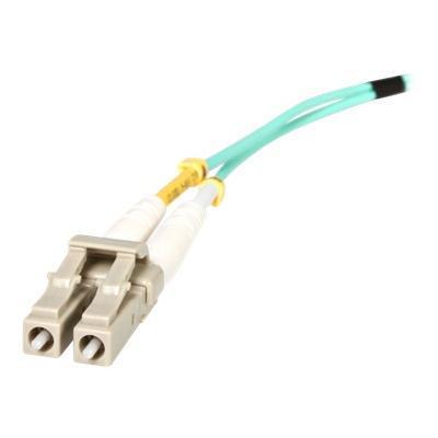 StarTech.com A50FBLCLC2 2m LC Fiber Optic Cable 10Gb Aqua MM Duplex 50 125 LSZH Patch cable LC multi mode M to LC multi mode M 6.6 ft fiber op