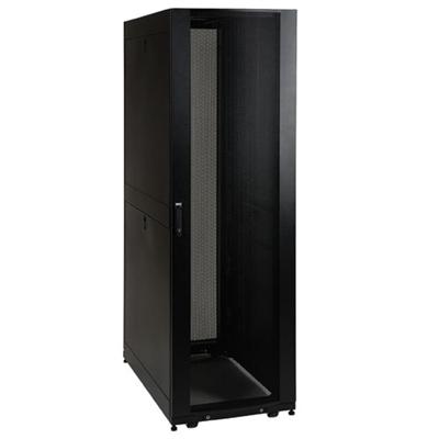 TrippLite SR48UB 48U Rack Enclosure Server Cabinet Doors Sides 3000lb Capacity Rack enclosure cabinet black 48U 19