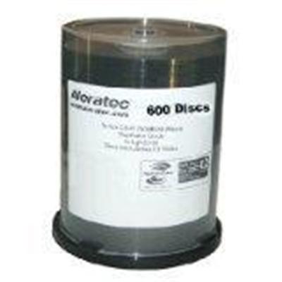 Duplicator Grade - 600 x CD-R - 700 MB ( 80min ) 52x - LightScribe 1.2 - spindle - storage media by Aleratec