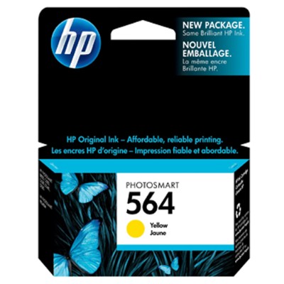 HP Inc. CB320WN 140 564 3 ml yellow original ink cartridge for Deskjet 35XX Photosmart 55XX 55XX B111 6520 65XX B211 75XX 75XX C311 eStation C5