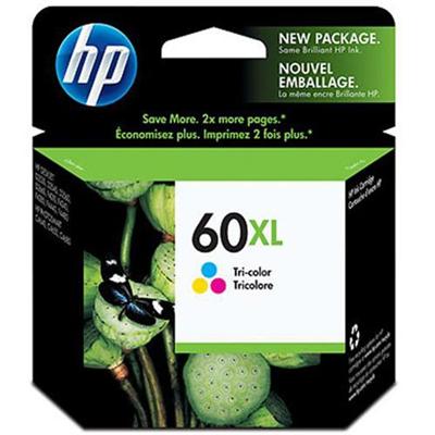 HP Inc. CC644WN 140 60XL 11 ml High Yield color cyan magenta yellow original ink cartridge for Deskjet F2430 F4213 F4435 F4580 Envy 100 D410