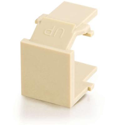 Cables To Go 03810 Premise Plus Modular insert blank ivory