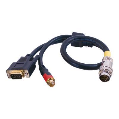 RapidRun DB9   S-Video Break-Away Flying Lead - video cable - S-Video - 1.6 ft