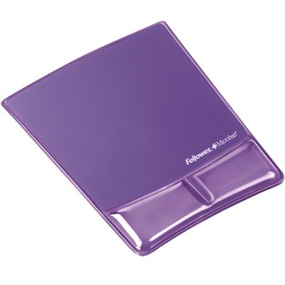Fellowes 9183501 Wrist Support Mouse pad with wrist pillow purple