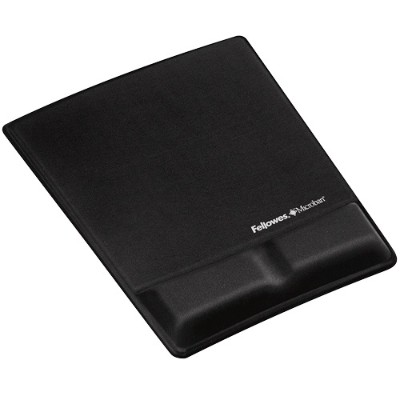 Fellowes 9181201 Wrist Support Mouse pad with wrist pillow black