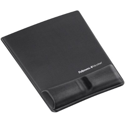 Fellowes 9184001 Wrist Support Mouse pad with wrist pillow graphite