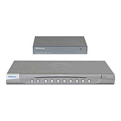 MasterConsole CAT28 - KVM switch - 8 ports - with MCCAT-UST MasterConsole CAT User Station