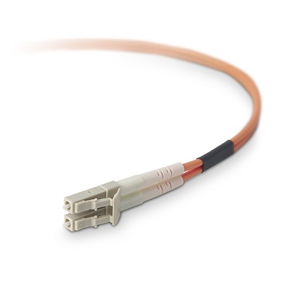 Belkin F2F202LL 07M Patch cable LC PC multi mode M to LC PC multi mode M 23 ft fiber optic 62.5 125 micron orange
