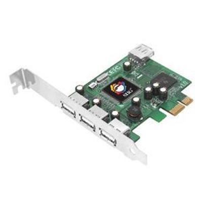 DP Hi-Speed USB 4-Port PCIe - USB adapter - 4 ports